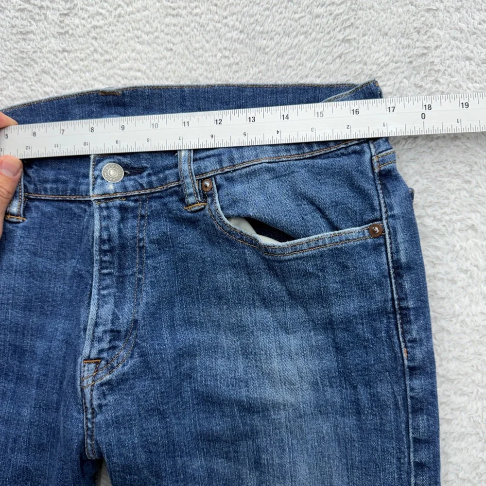 Polo Ralph Lauren Sullivan Slim Mens Blue Medium Wash Stretch Denim Jeans 34x32
